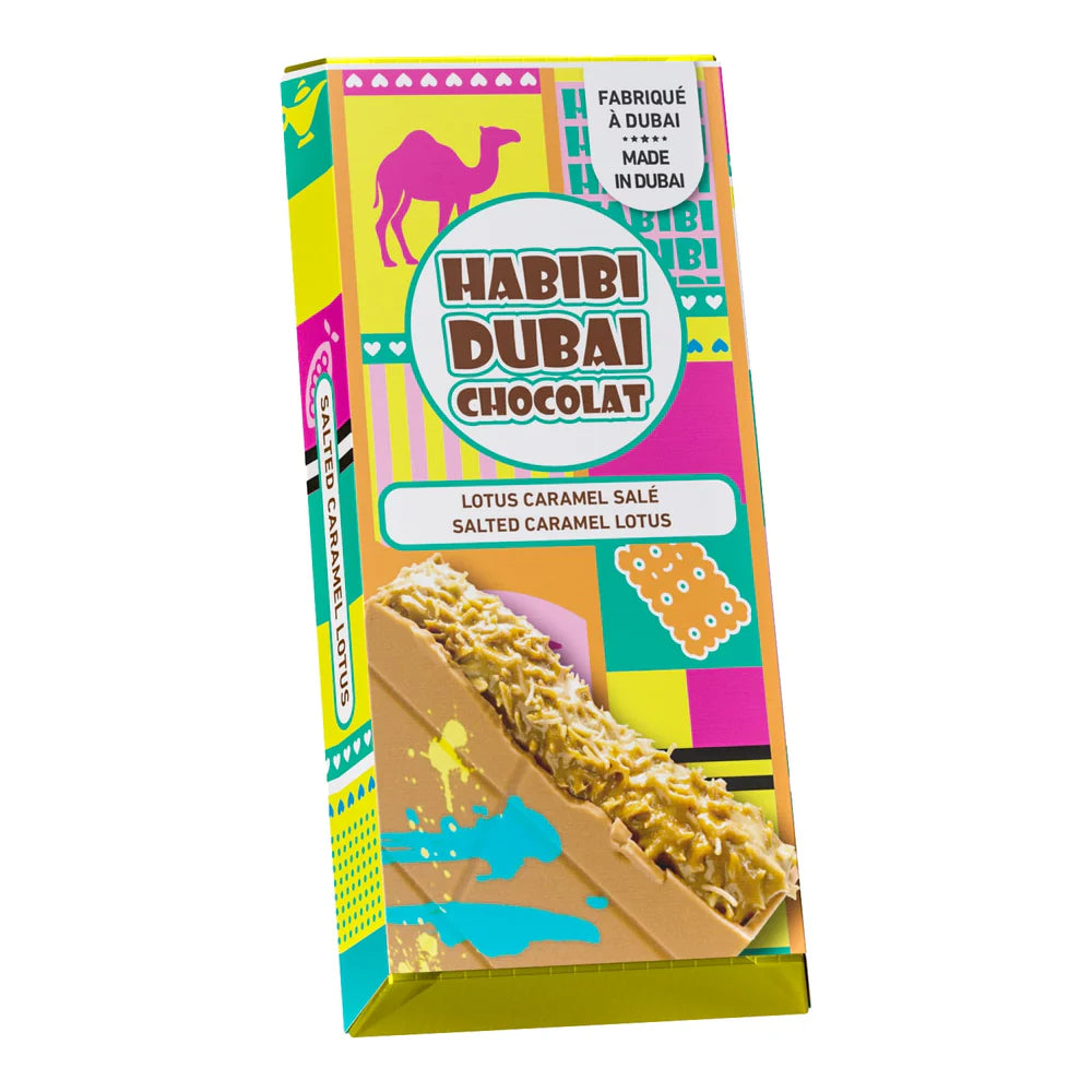 Chocolat Habibi Dubai - Lotus Caramel salé