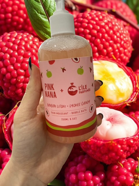 Bonbon litchi - Bain moussant