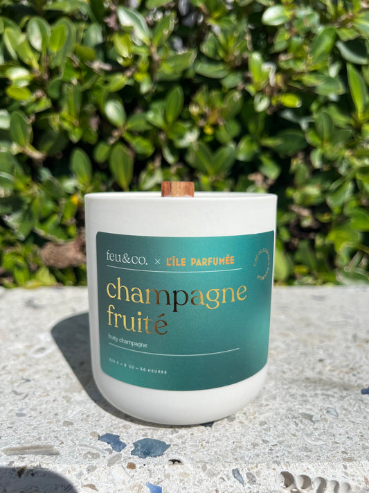 Fruity Champagne Candle