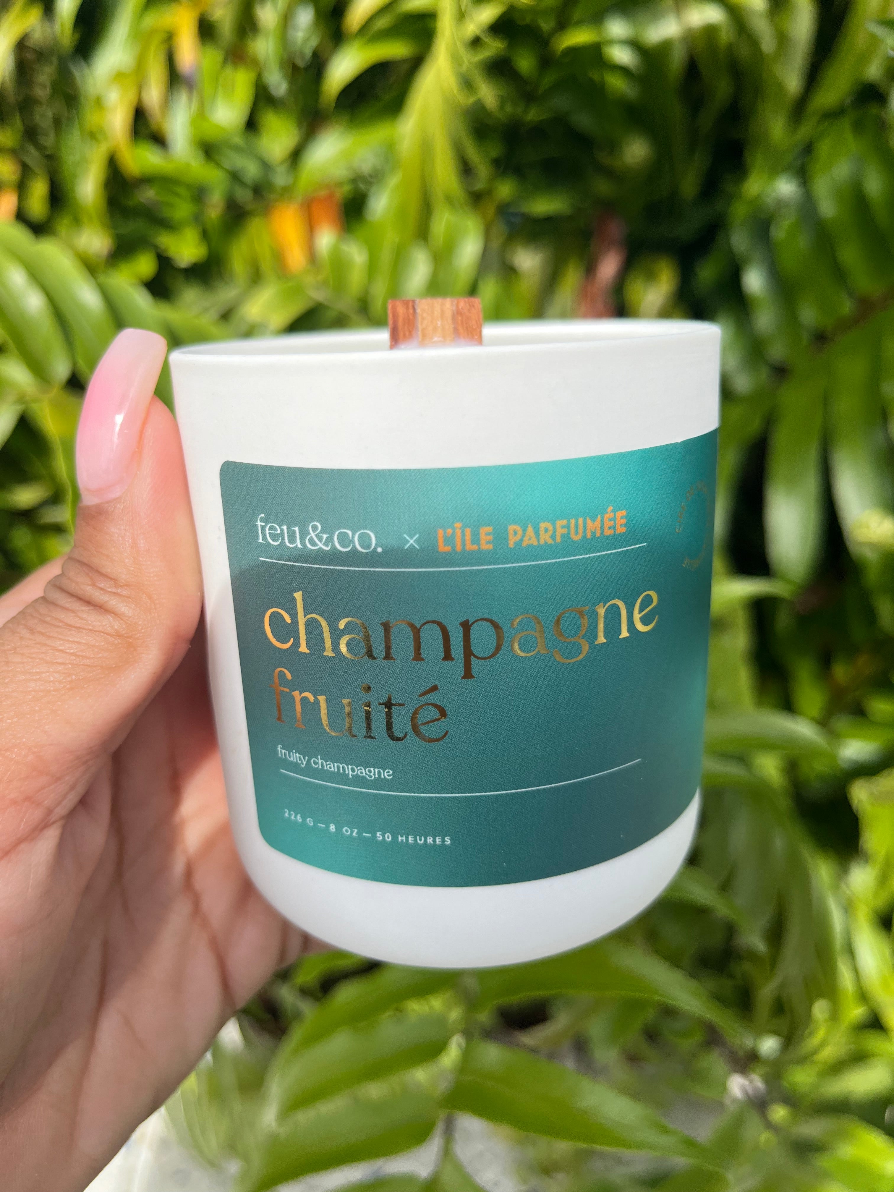 Fruity Champagne Candle