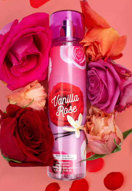 Vanilla Rose Scented Mist