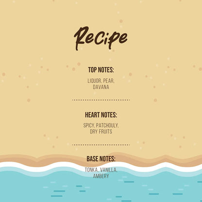 Vanilla on the beach